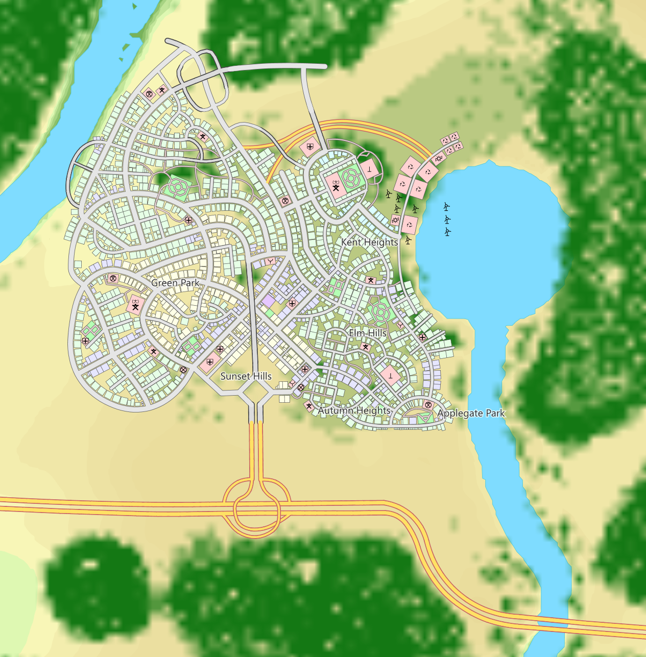 Cities: Skylines - SantaVegas