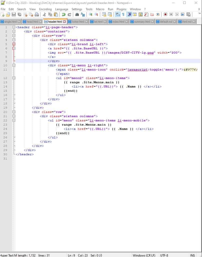 DCDE Hugo Code